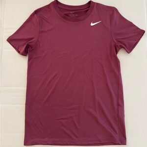 Nike DRI-FIT Tee - Dark Purple/Maroon